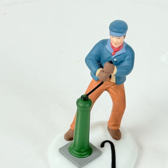 Department 56 Train Station Figures Vintage Collectible Railroad Workers - Picture 4 of 10